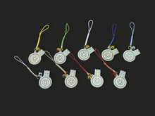 画像をギャラリービューアに読み込む, 木製当たり矢ストラップ
